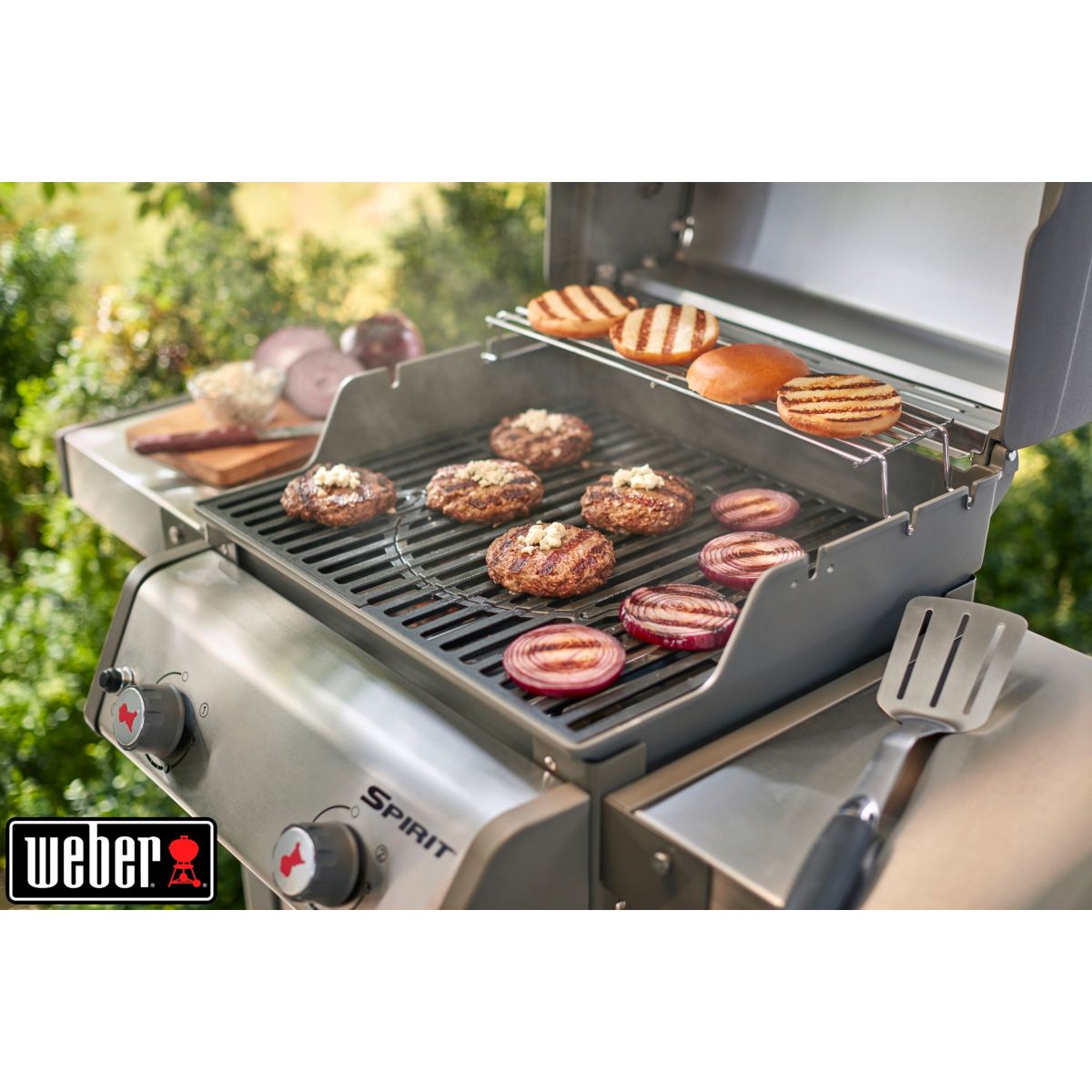Grille barbecue GBS Gourmet BBQ System pour Spirit 200 couleur unique, WEBER