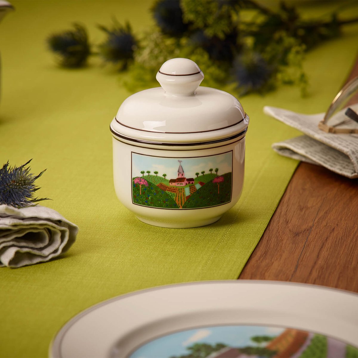 Sucrier DESIGN NAIF multicolore, VILLEROY & BOCH
