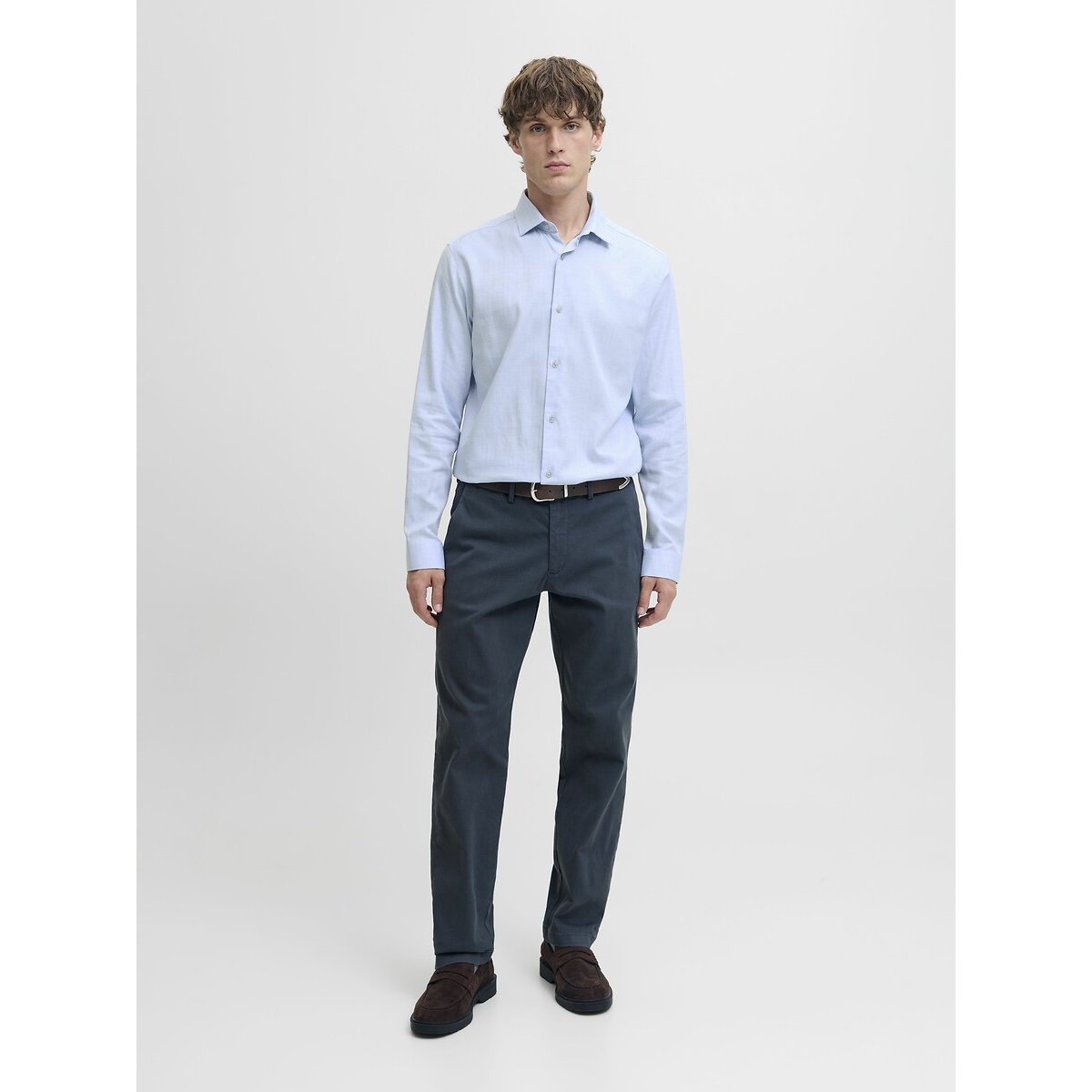 Chemise regular fit bleu ciel, JACK & JONES