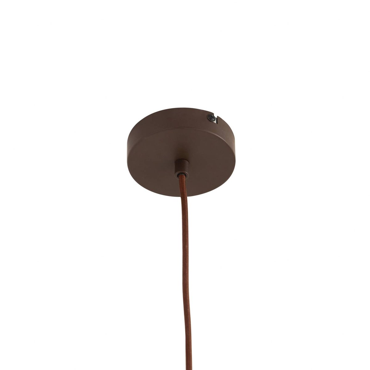 Suspension en verre design, Valentina gris fumé, café, LINDBY