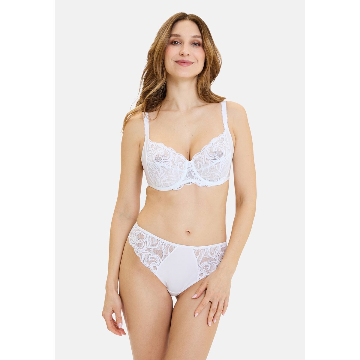Slip CARLA blanc, SANS COMPLEXE