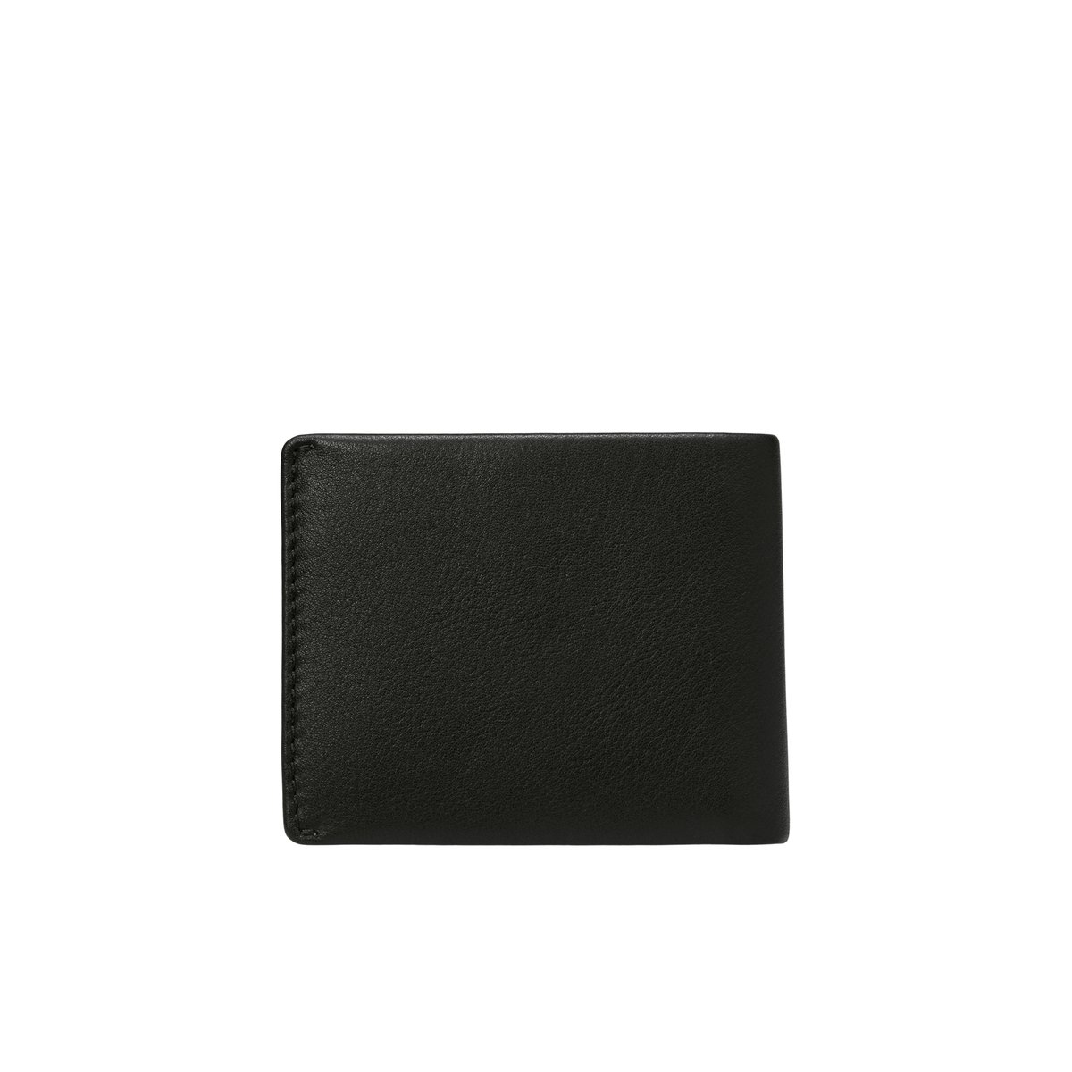Portefeuille modèle Tom en cuir de vachette de haute qualité noir, MARC O'POLO