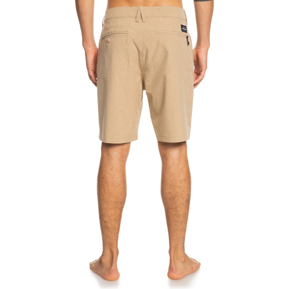 Boardshort Amphibian UNION HEATHER 19" marron plage, QUIKSILVER