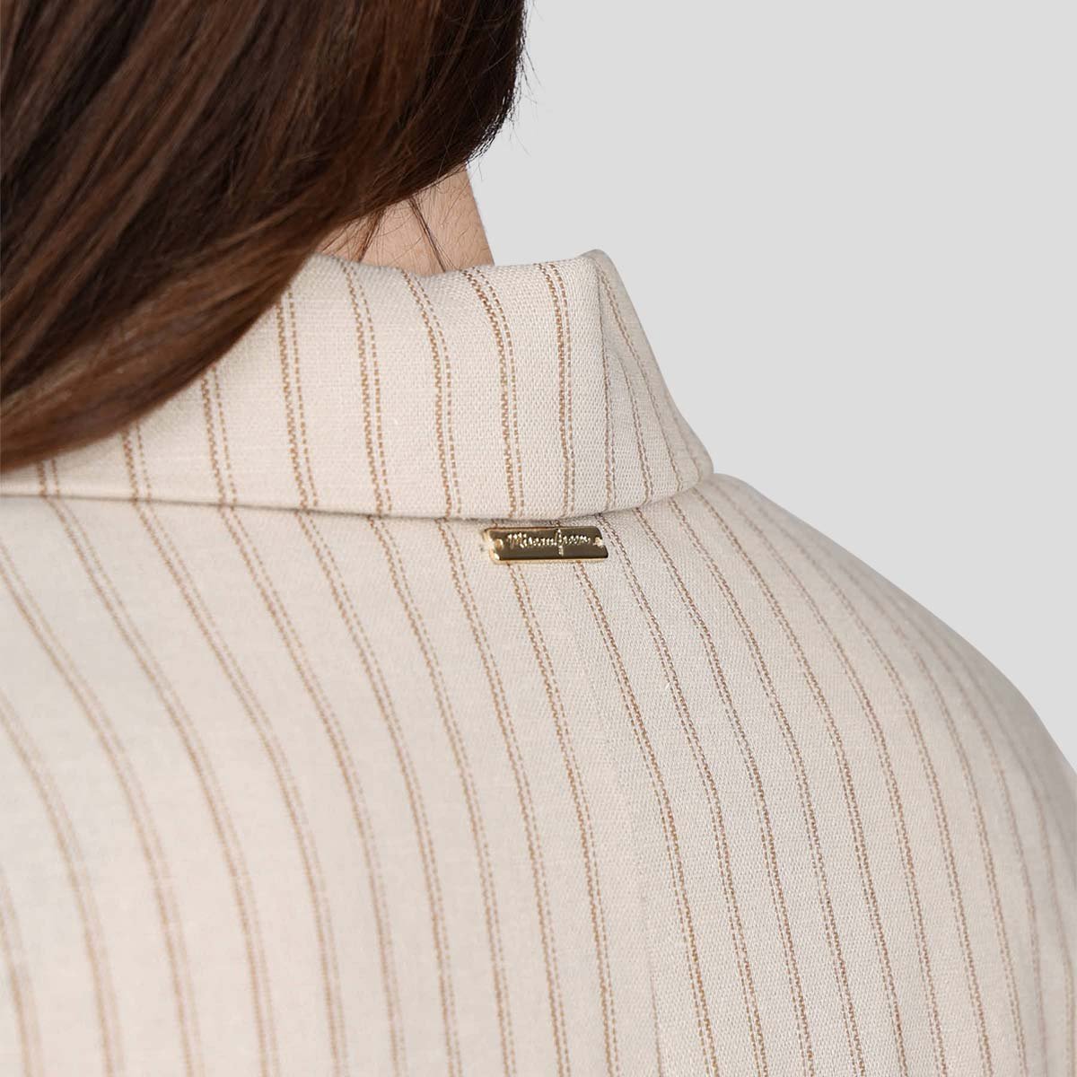 Blazer Dianca beige, MISE AU GREEN