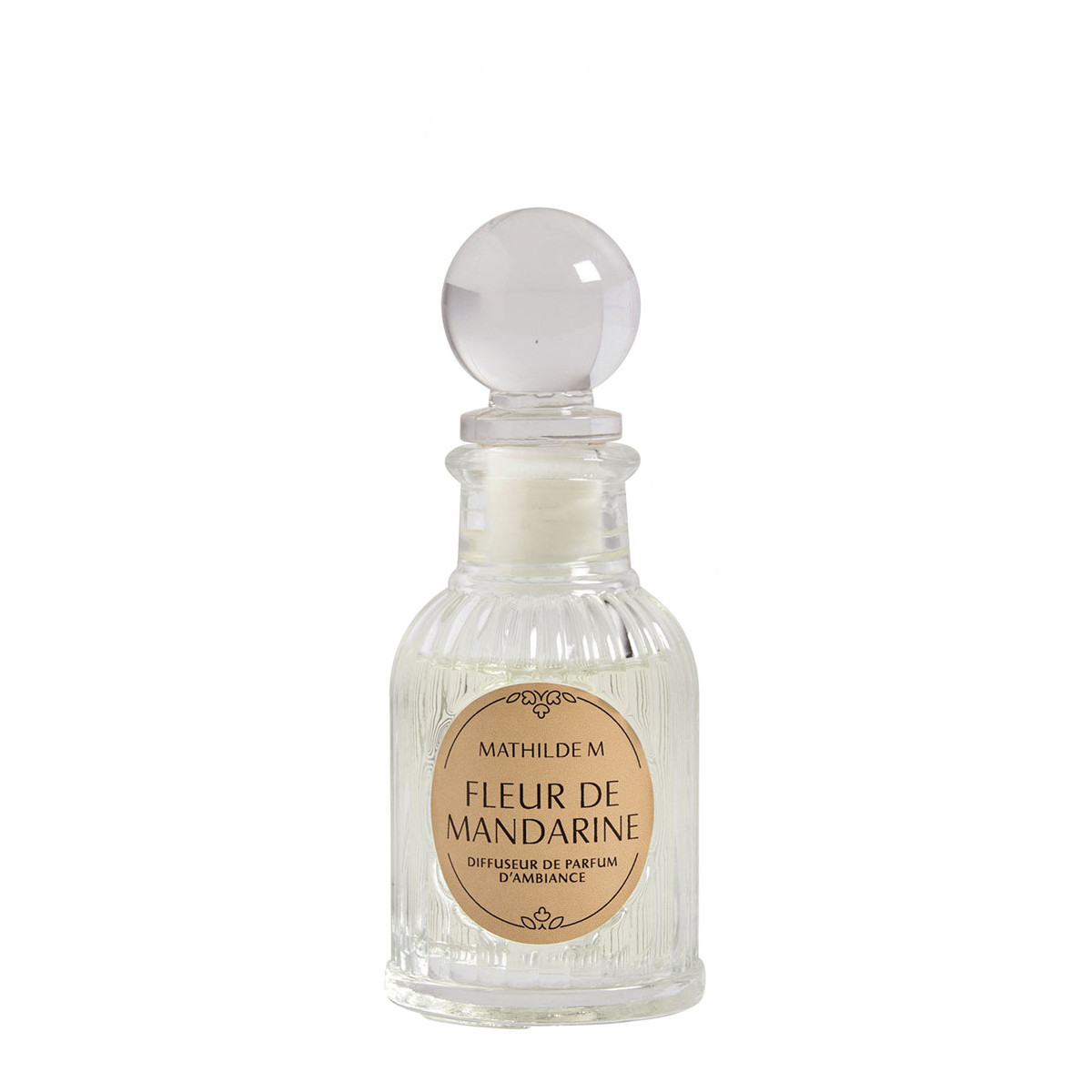Diffuseur de parfum Fleur de Mandarine transparent, MATHILDE M