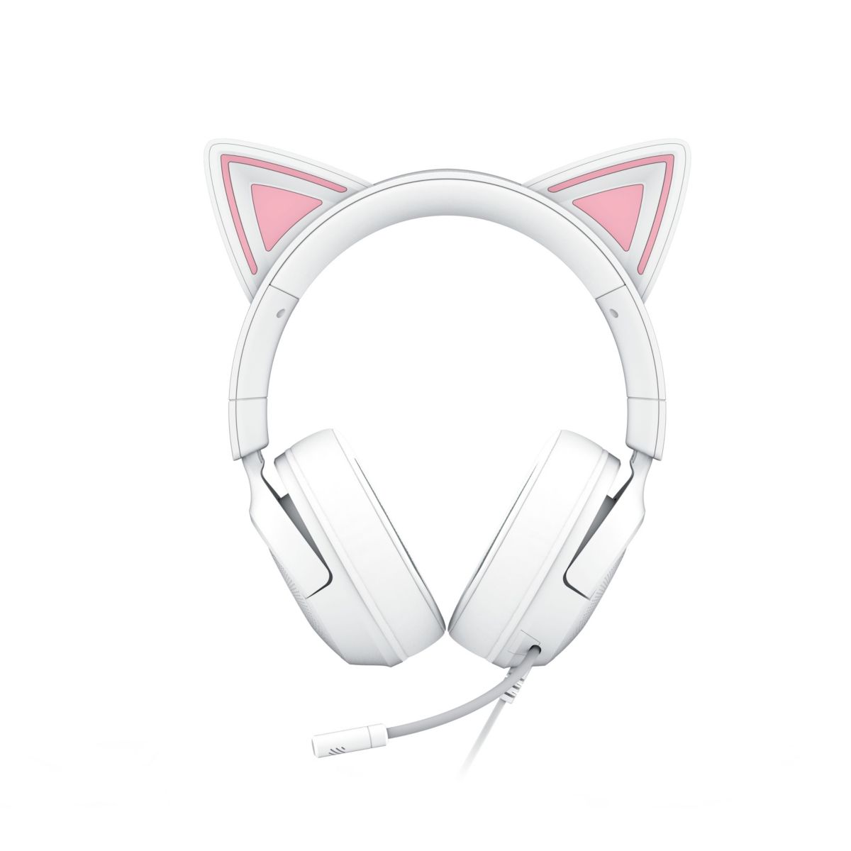 Casque gamer KRAKEN KITTY V3 X BLANC couleur unique, RAZER
