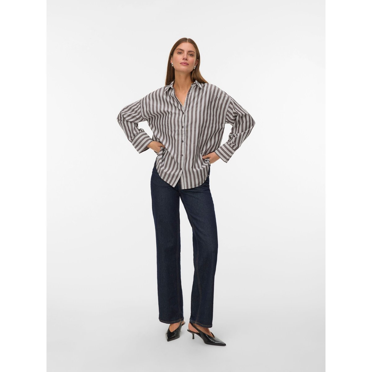 Chemise chocolate torte, VERO MODA