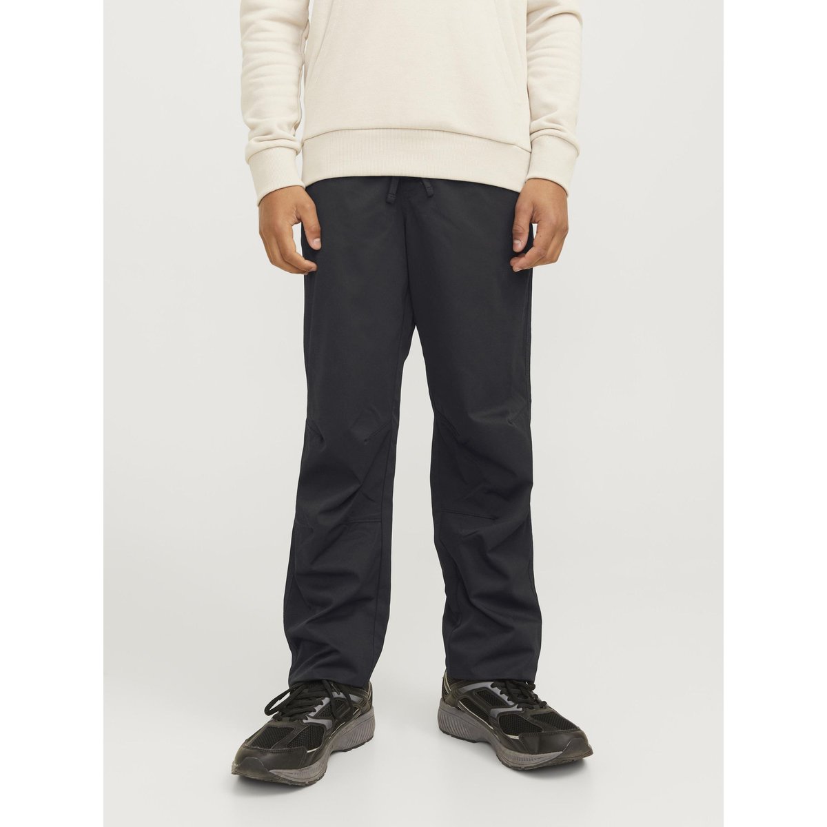 Pantalon Style Parachute noire - black, JACK & JONES JUNIOR