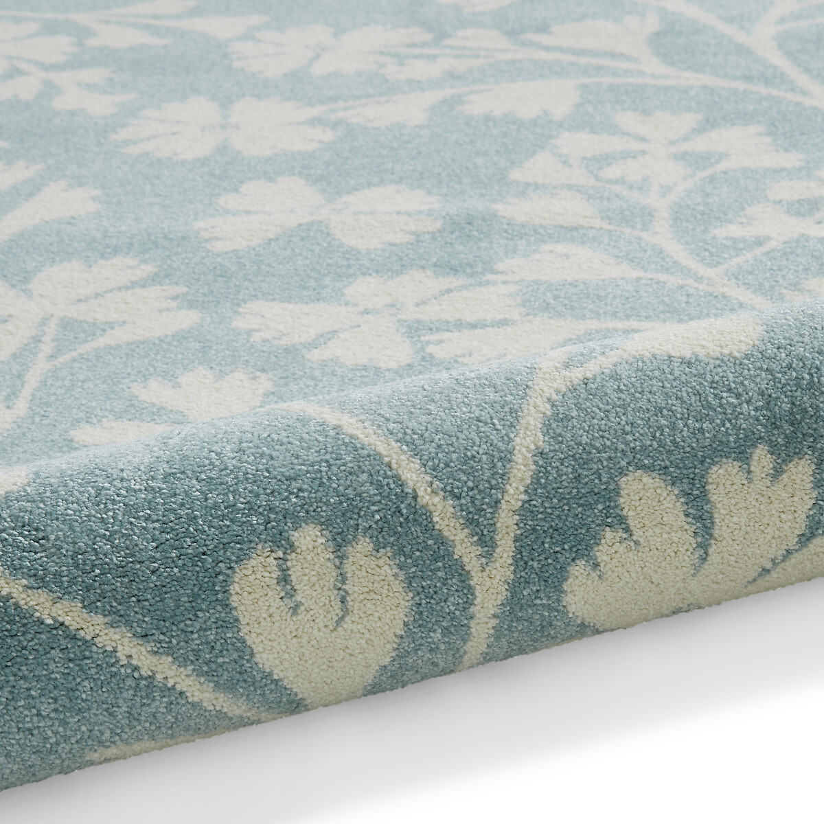Catherine Lansfield Grace Floral Floral Rug light blue, CATHERINE LANSFIELD