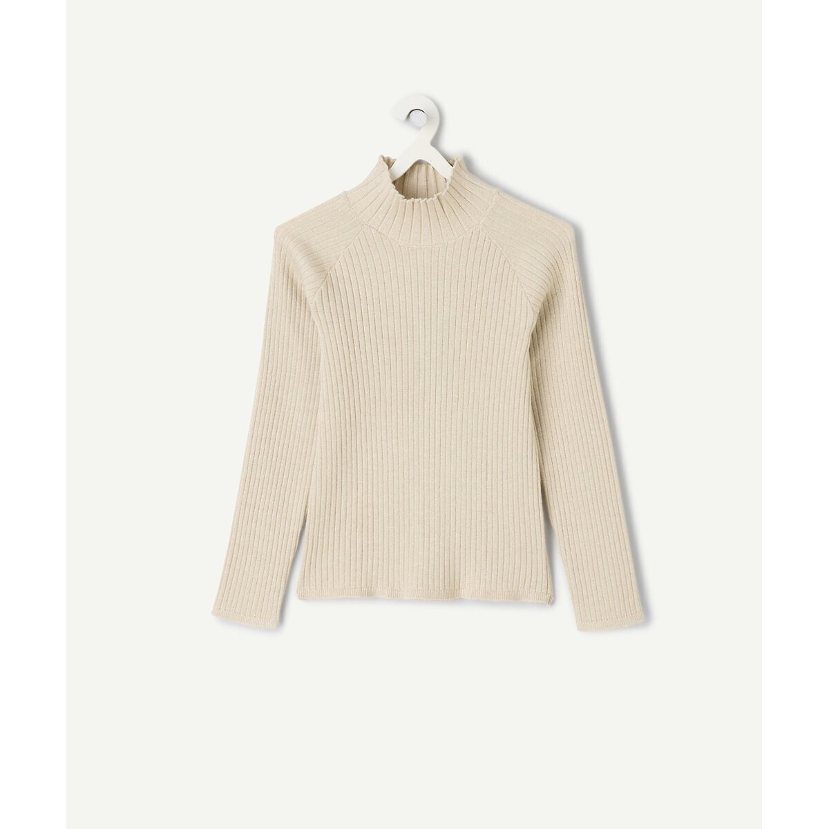 Metallic Fibre Jumper beige, TAPE A L'OEIL
