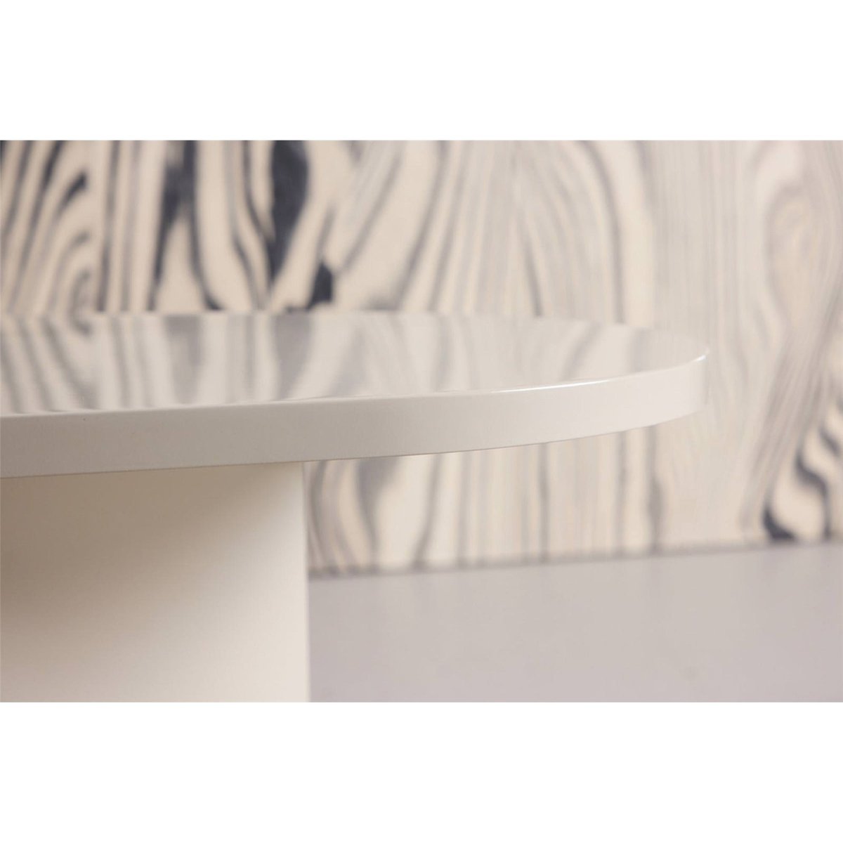 Table basse forme organique collection RITONY beige clair, RECOLLECTION