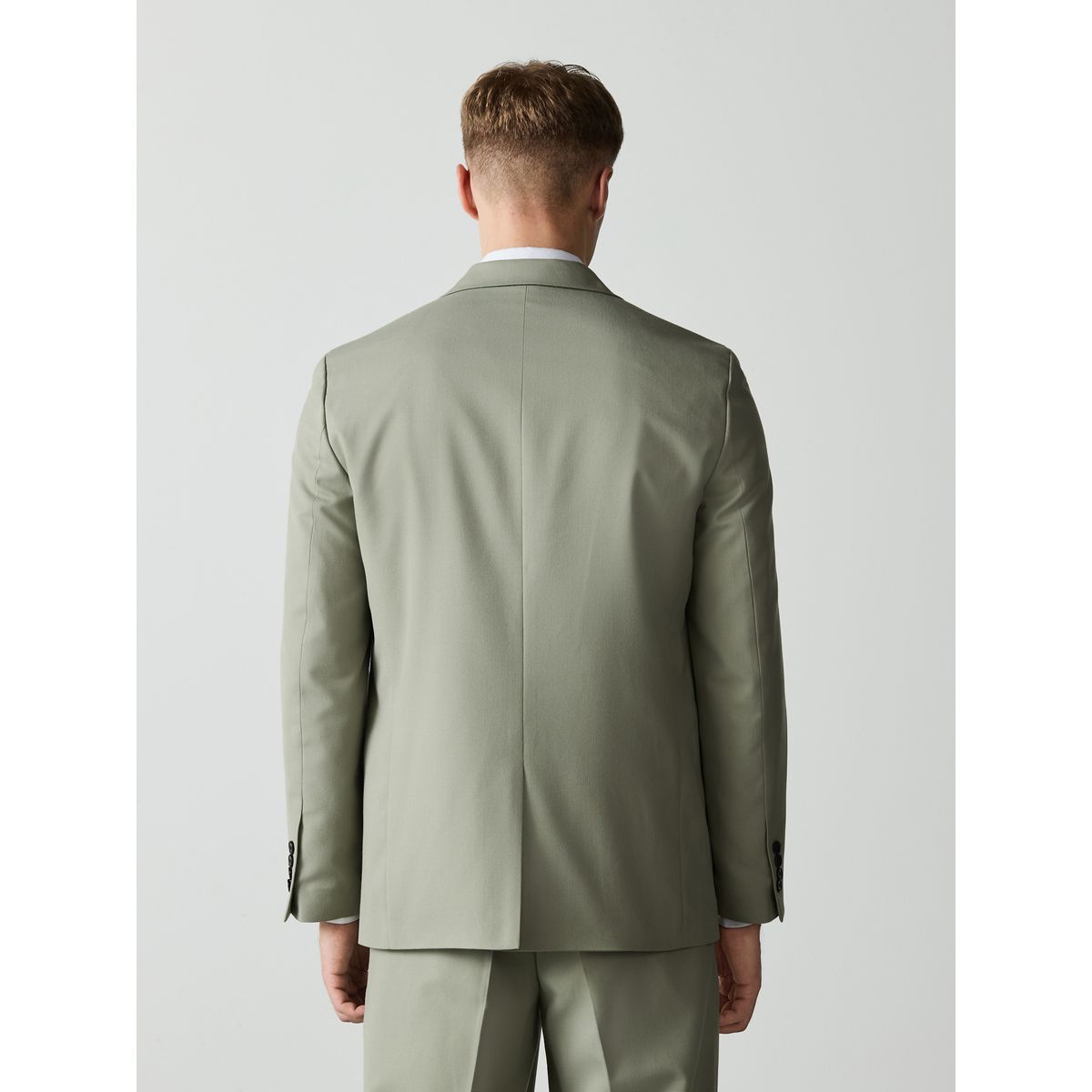 Veste de costume texturée coupe ample vert sauge, NEXT