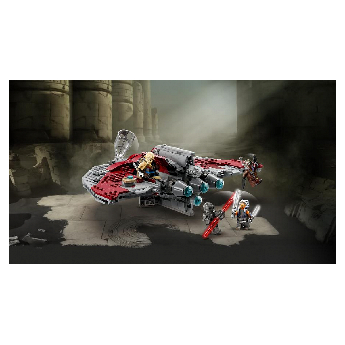 LEGO Star Wars - Navette T-6 d'Ahsoka Tano (75362) - Set de Construction Épique multicolore, LEGO
