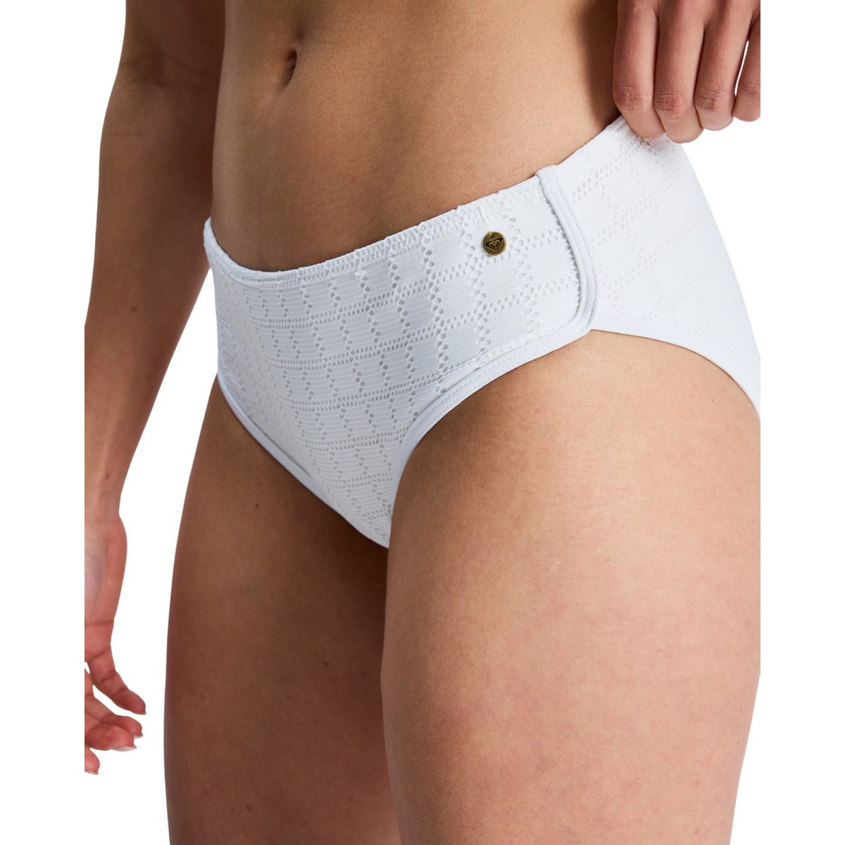 Bas de maillot de bain culotte bikini Shorty. blanc coconut milk, ROXY