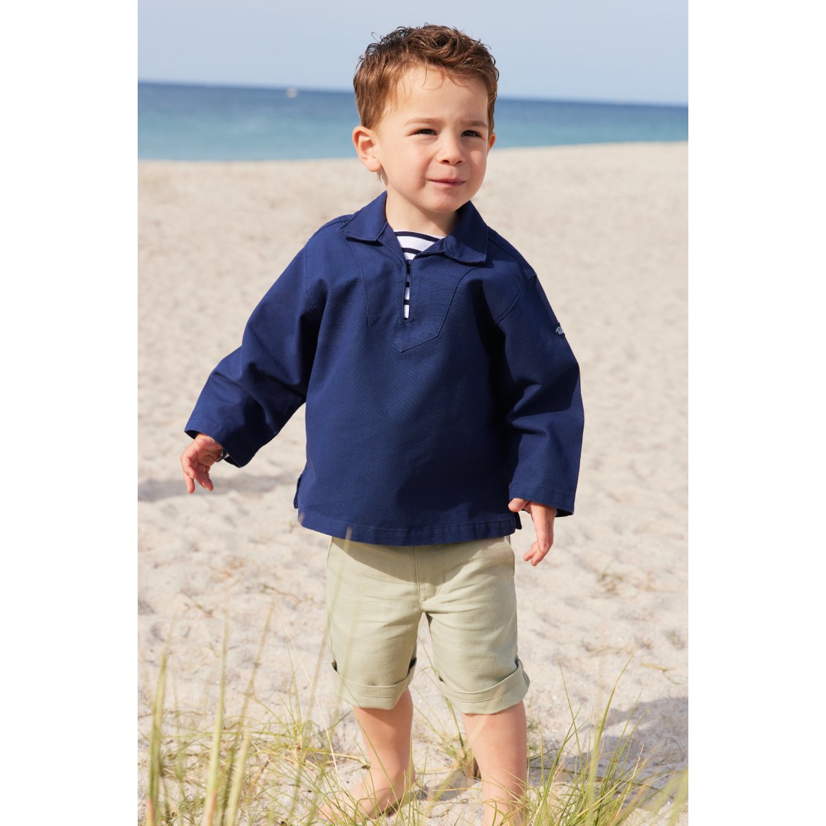Vareuse en coton GUILVINEC KIDS navire, ARMOR-LUX