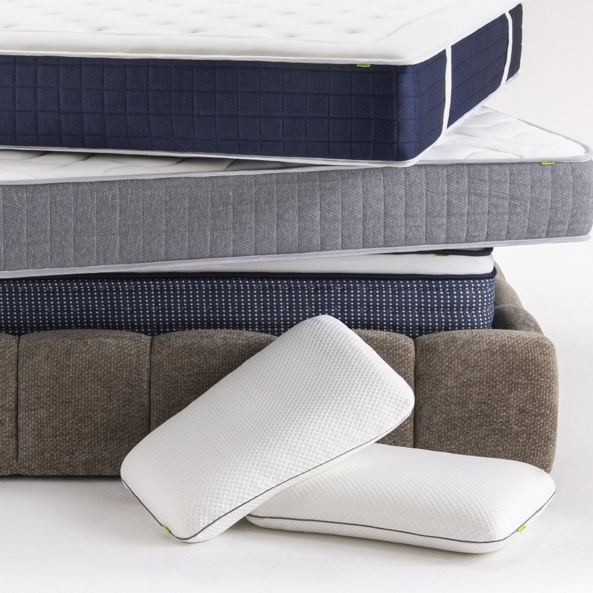 Lot de 2 oreillers à mémoire de forme- NEO blanc, DRAWER