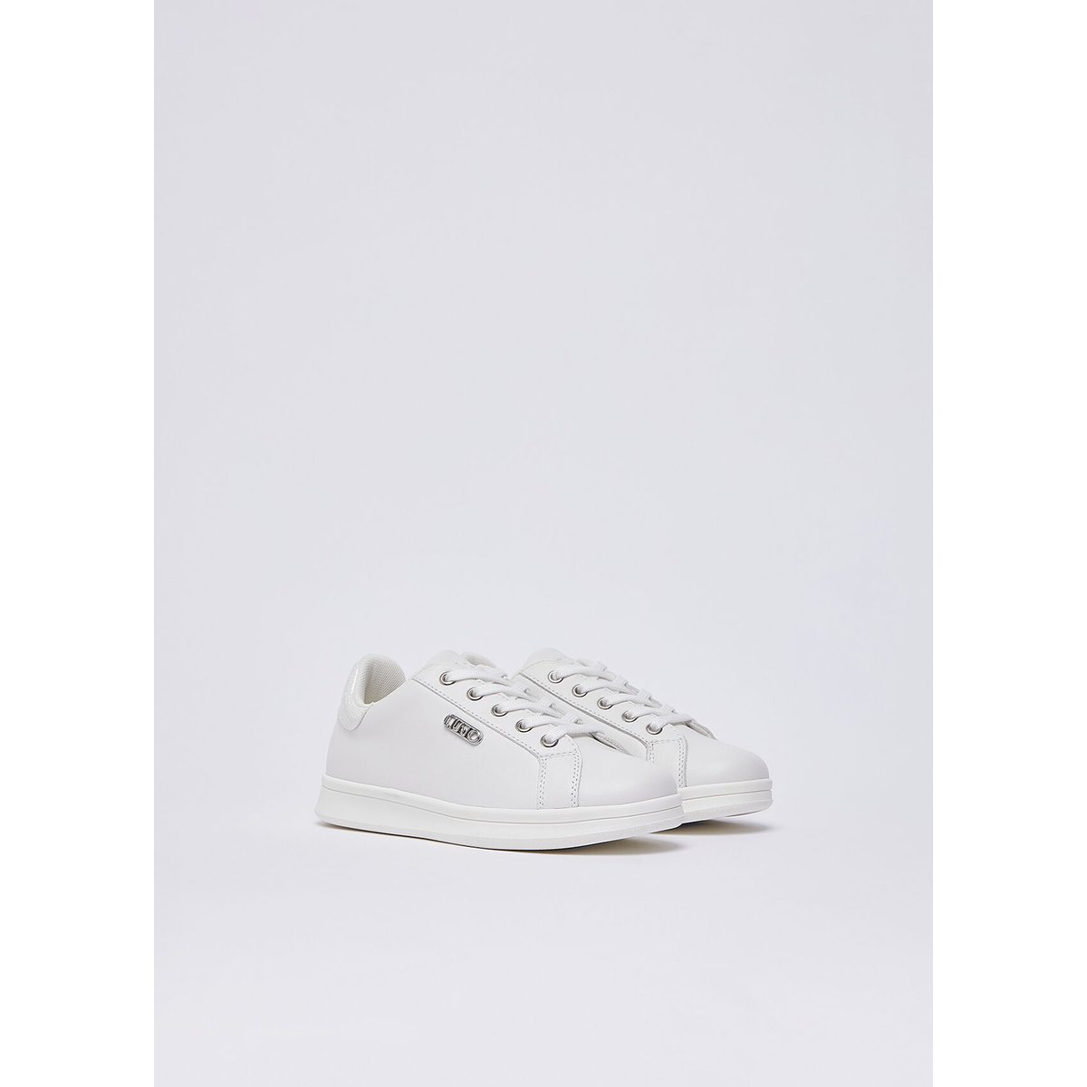 Sneakers en cuir blanc, LIU JO