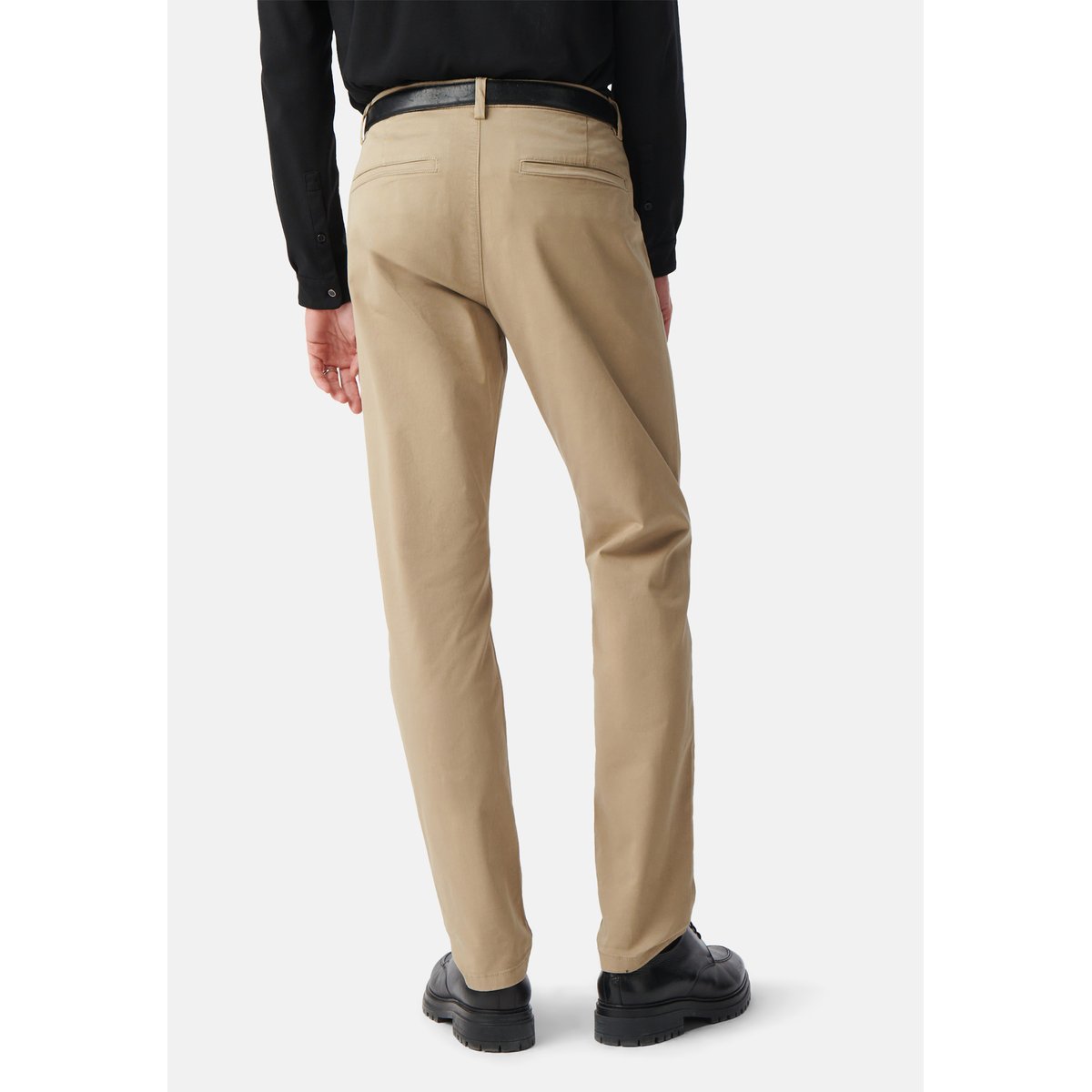 Pantalon chino slim beige, IKKS