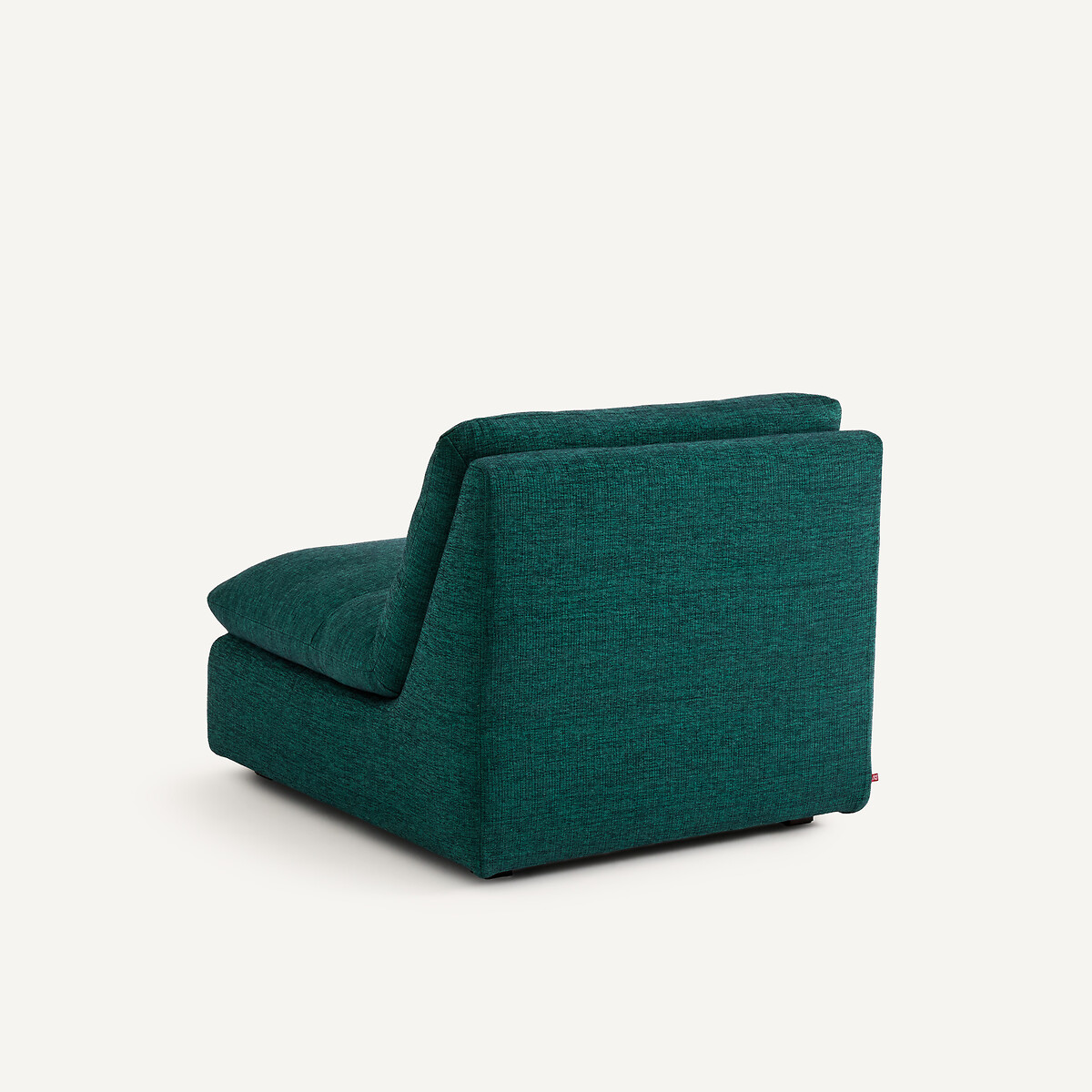 Chauffeuse, modulable, en toile jaspée, GIULIANO vert de minuit, AM.PM