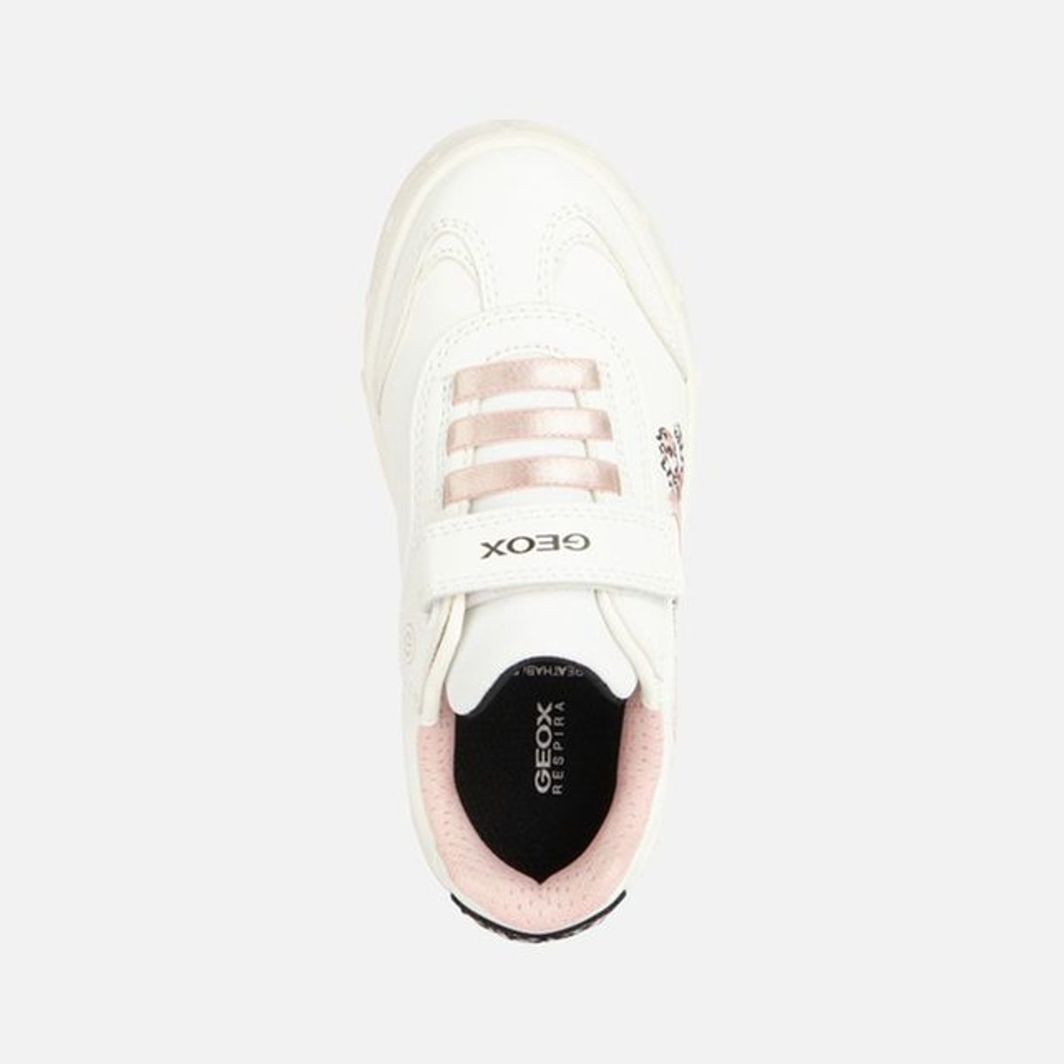 Baskets  J SKYLIN blanc/rose clair, GEOX