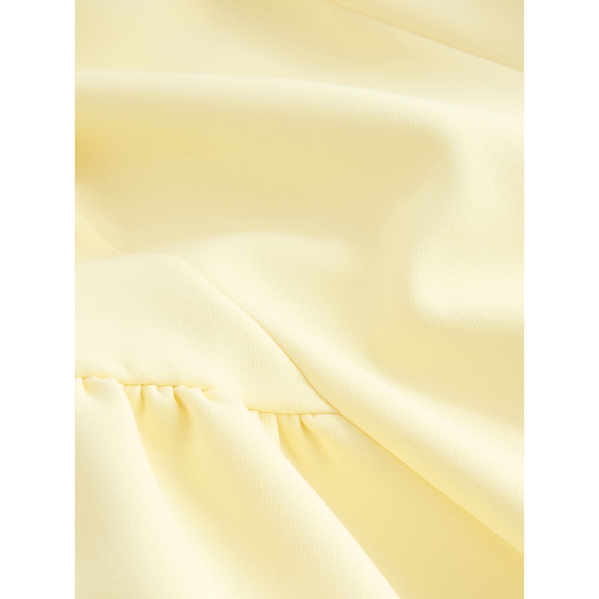 Robe courte grande occasion à taille cintrée jaune, NEXT