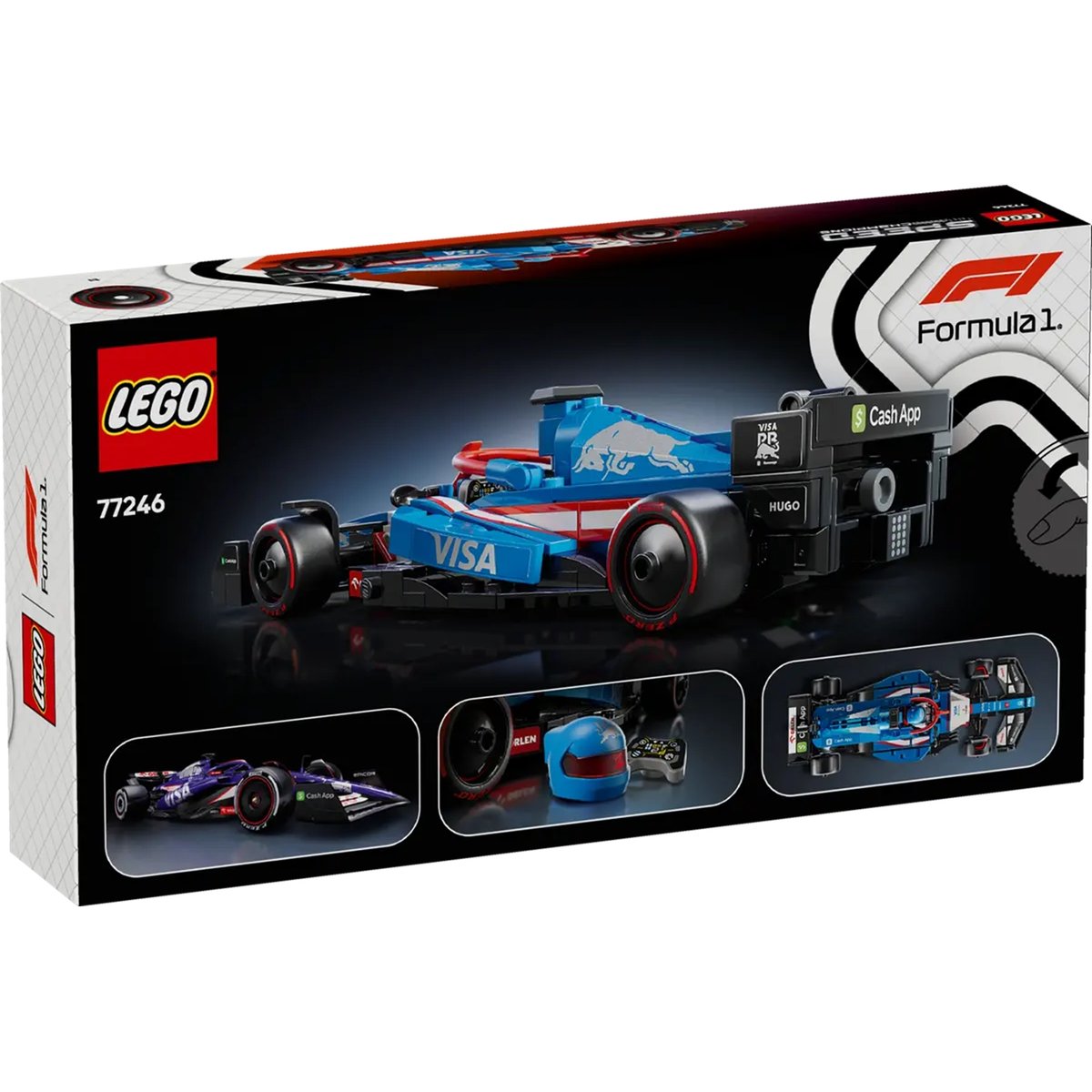 LEGO Speed Champions - Voiture de F1 Visa Cash App RB VCARB 01 - 77246 pour Adultes multicolore, LEGO