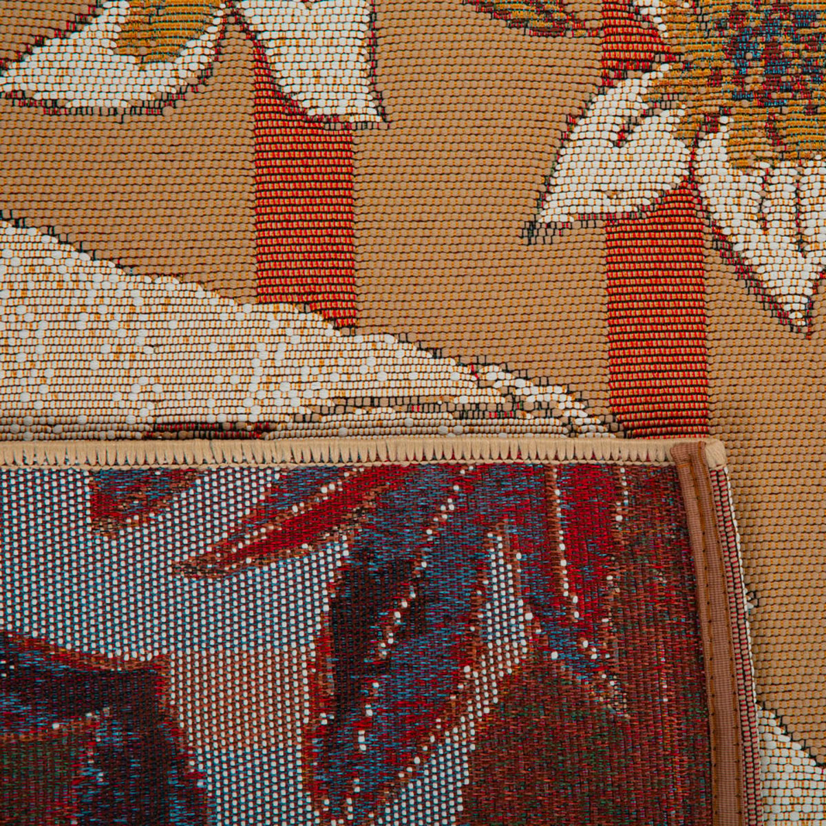 Tapis extérieur à fleurs LIDO multicolore, NAZAR RUGS