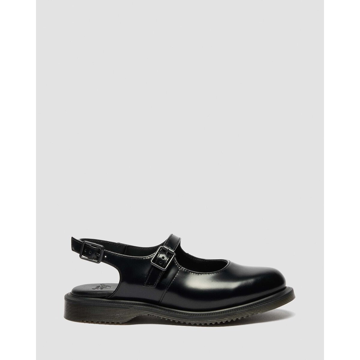 Ballerines babies Madaline en cuir Smooth noir, DR. MARTENS