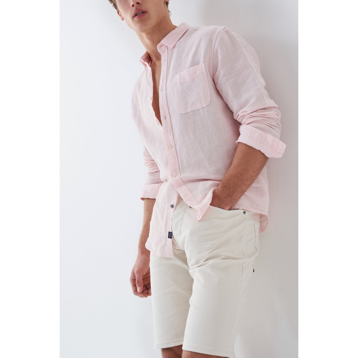 SHORT EN DENIM COLORÉ S-ACTIV ecru, SALSA JEANS