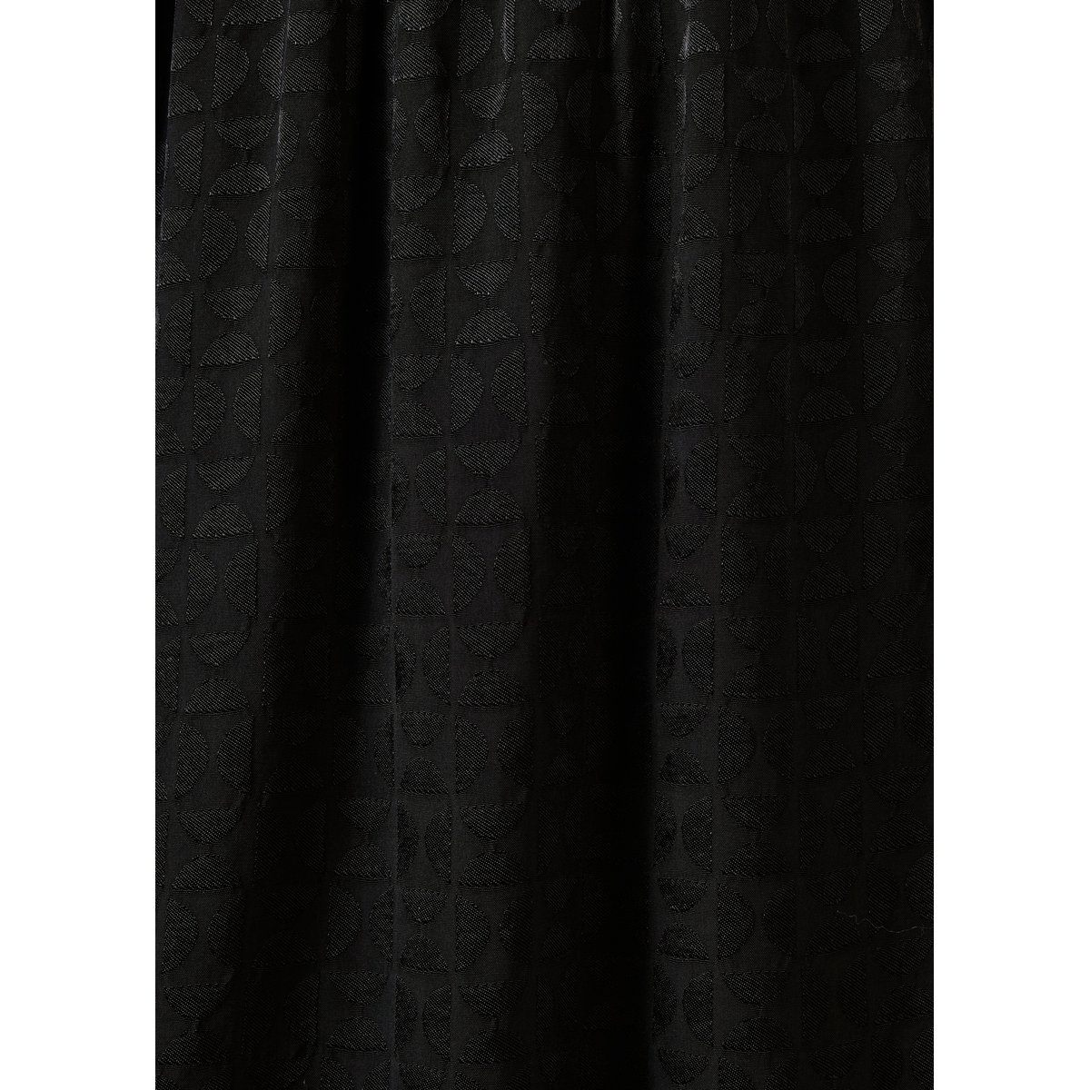 Robe courte manches longues encolure tunisienne noir, LA FEE MARABOUTEE