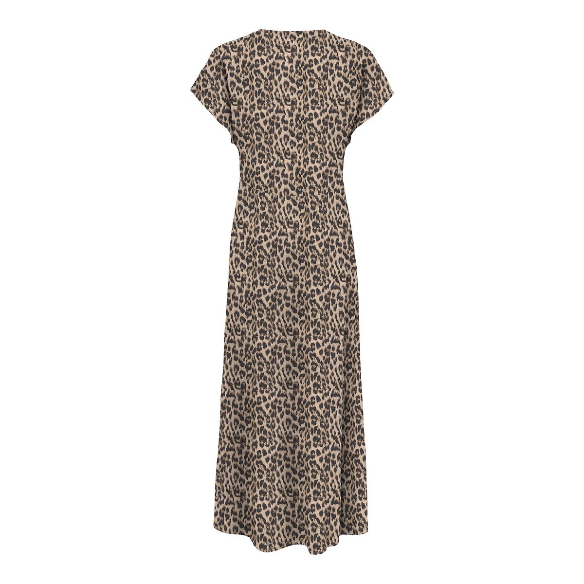 Abito lungo fantasia fantasia leopardata, ONLY