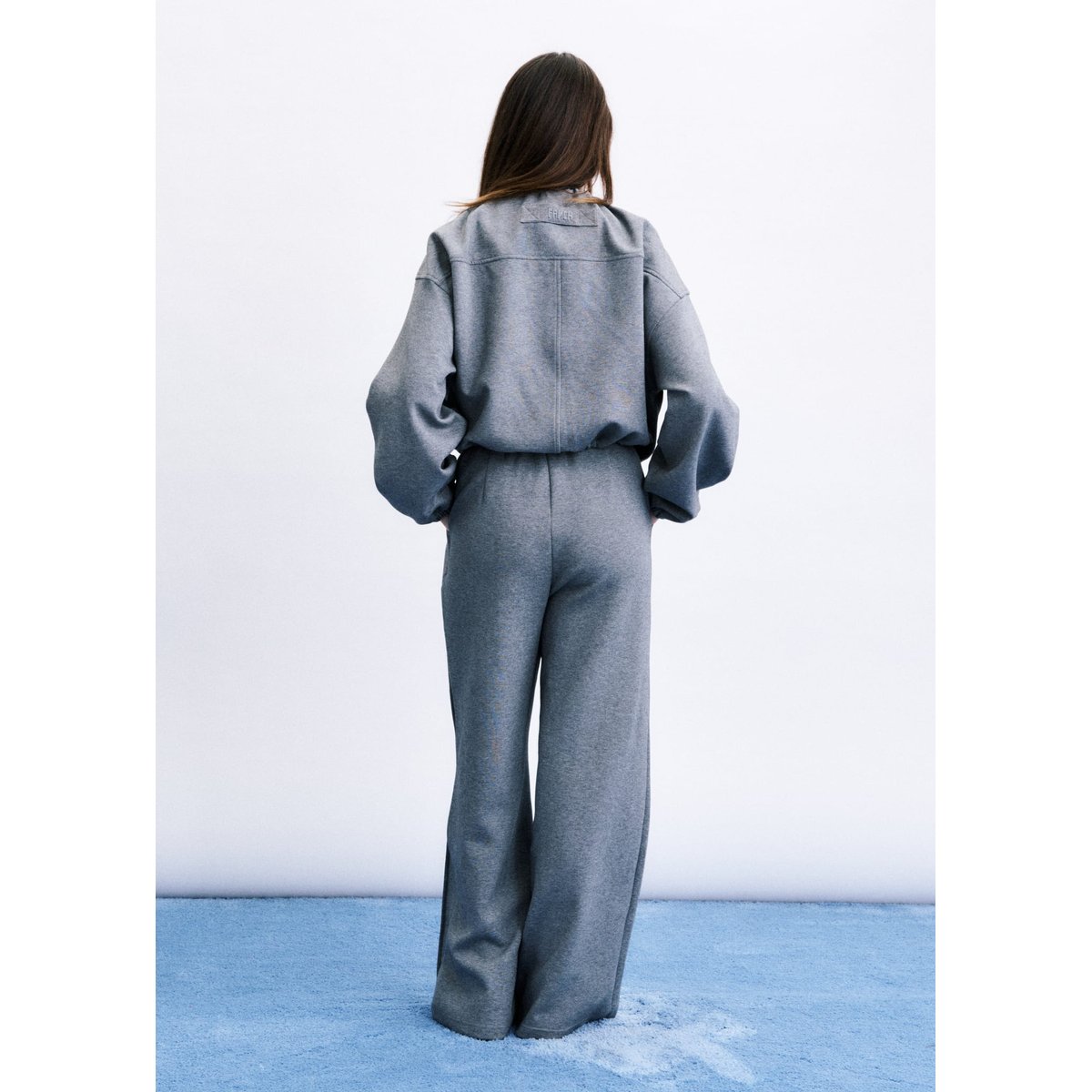 Veste Shosha en coton SHOSHA gris, FRNCH