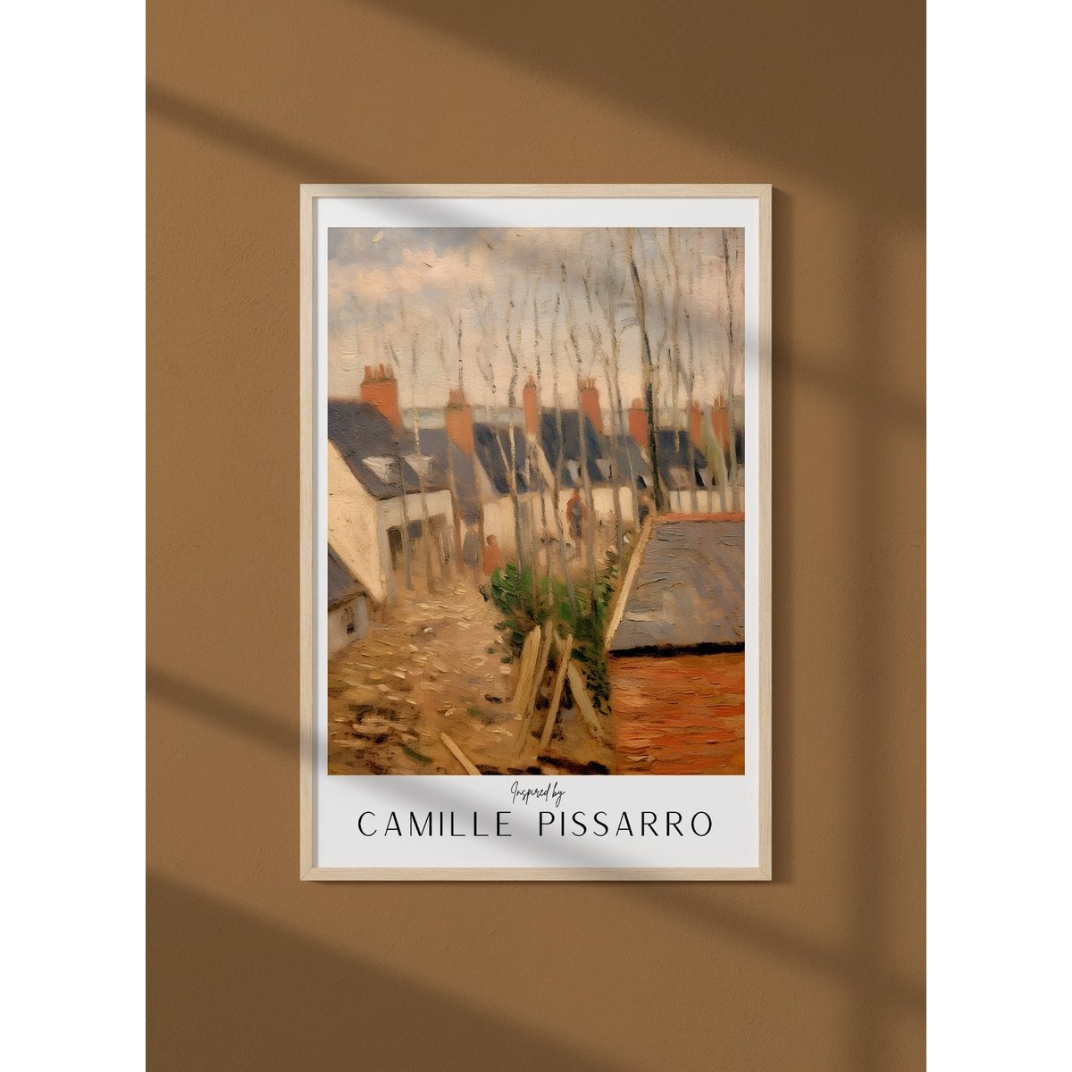 Affiche Camille Pissarro n°5 blanc, L'AFFICHERIE