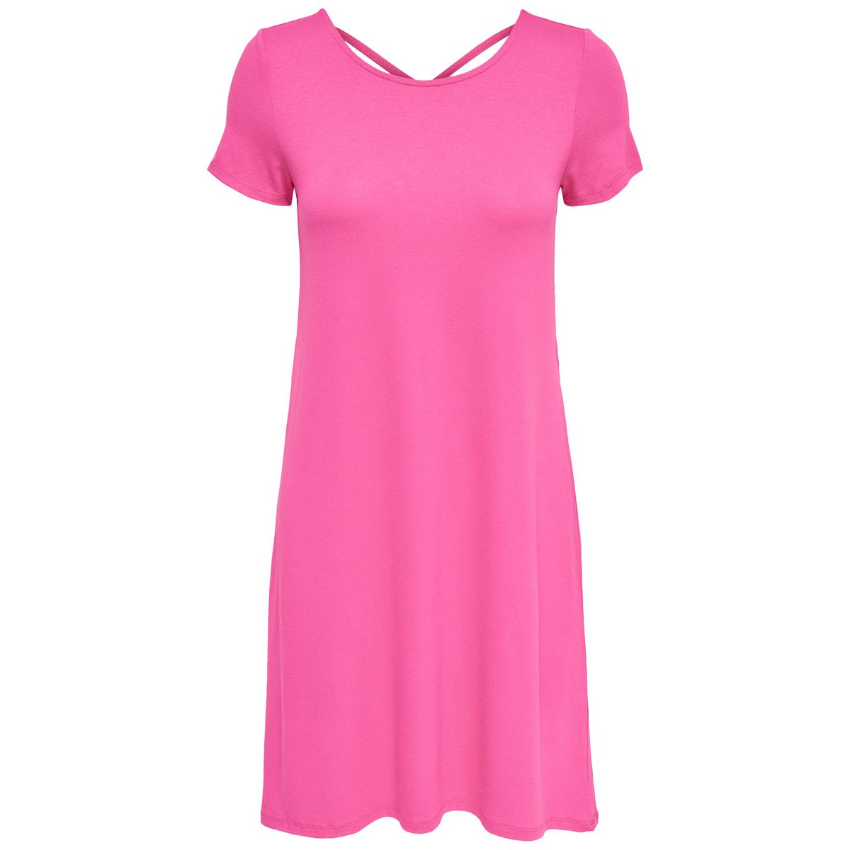 Robe courte, croisé au dos henna, ONLY