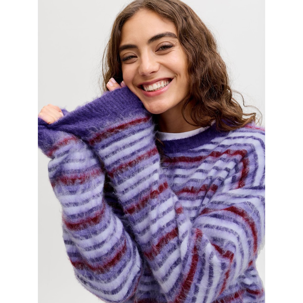 Pull En Maille violette - petunia, JJXX
