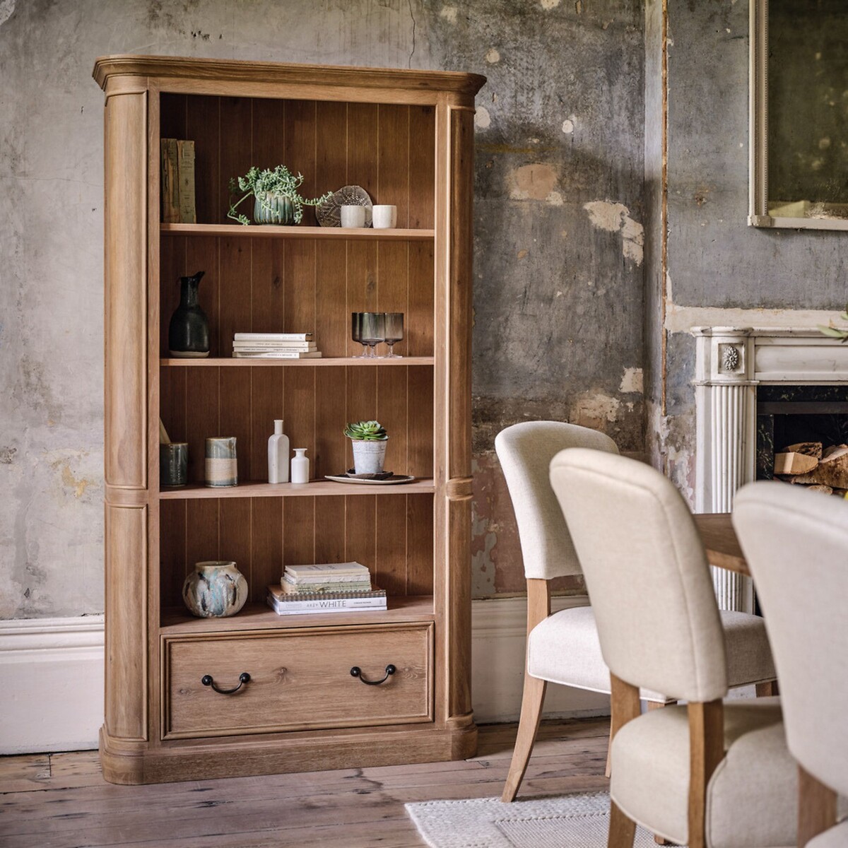 Cannes Oak Bookcase natural oak, WILLIS & GAMBIER