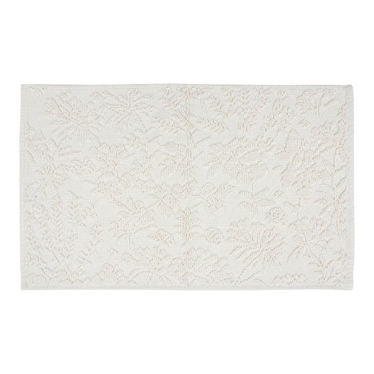Tapis de bain en coton, CHARM blanc, SENSEA
