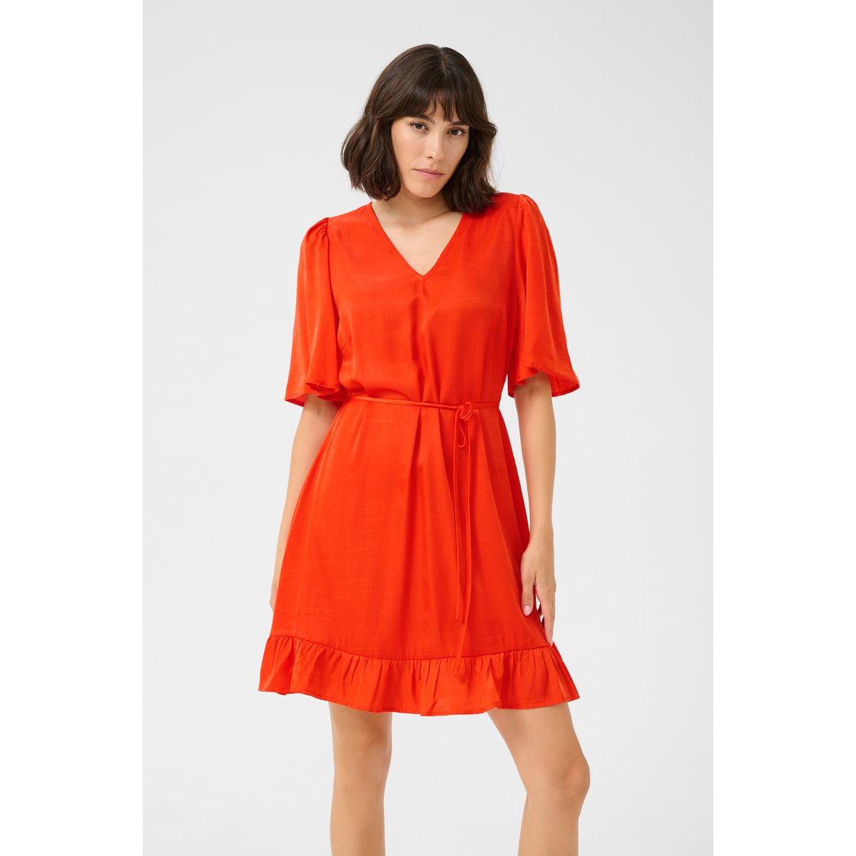Dress rouge grenadine, KAFFE