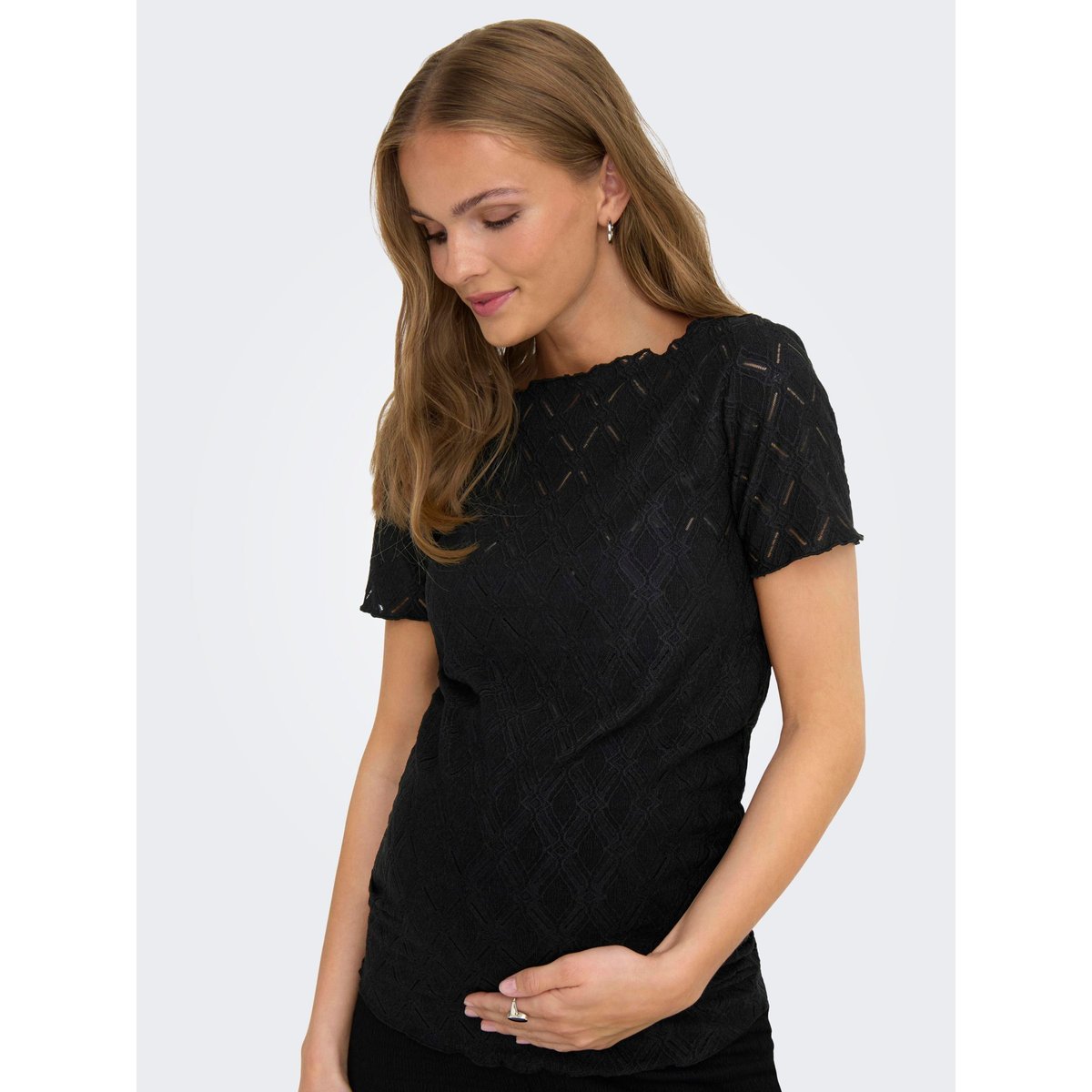 T-Shirt noire - black, ONLY