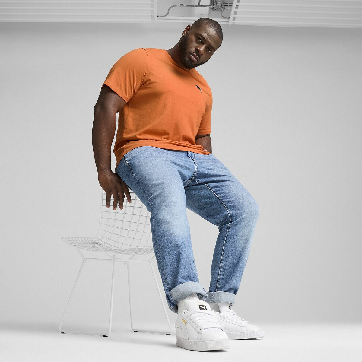 T-shirt manches courtes Better Essentials orange, PUMA