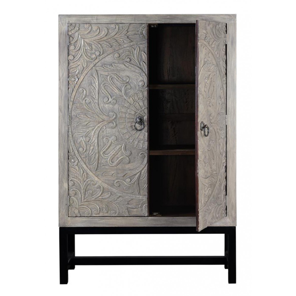 Armoire gris, DECORATION D’AUTREFOIS