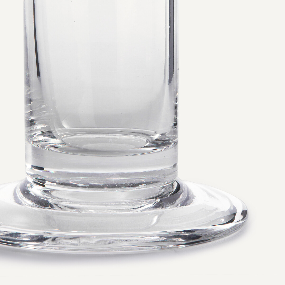 Stille Straight Cylindrical Vase in Glass H31cm transparent, AM.PM