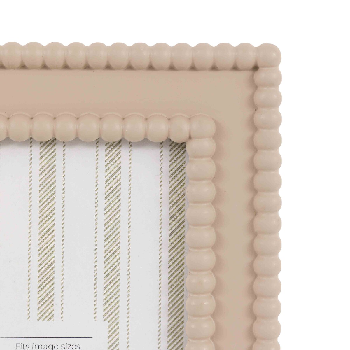 4x6" Calitri Beaded Photoframe in Mocha brown , ÉDITÉ