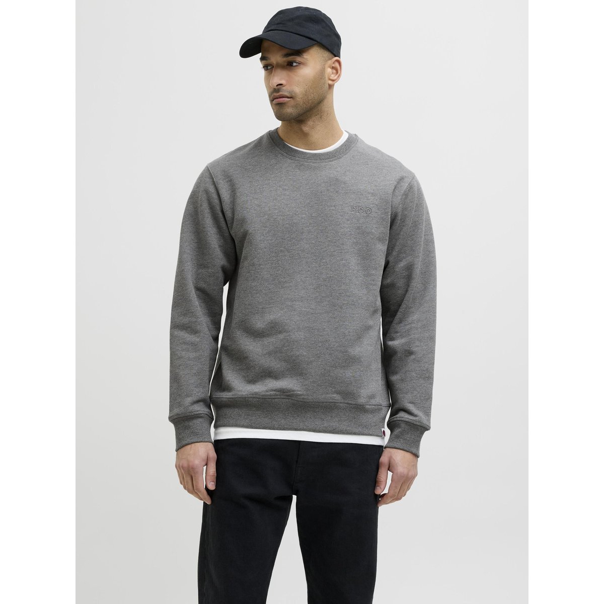 Sweat-Shirt grey melange, JACK & JONES