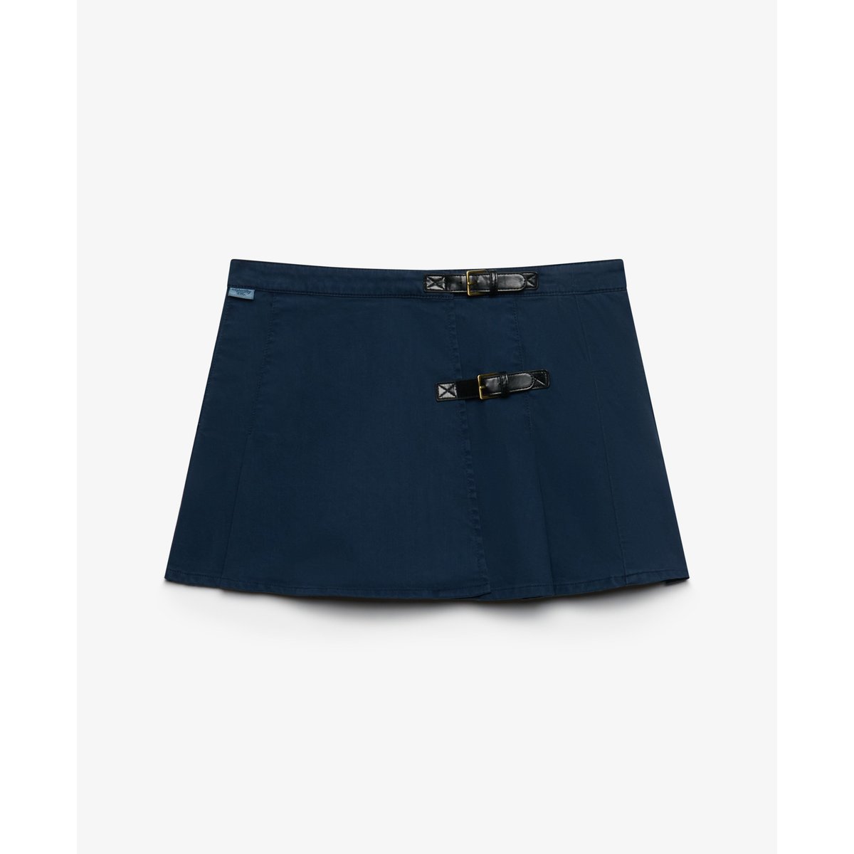 Jupe Athletic Essentials Denim Coupe Ajustée bleu marine délavé, SUPERDRY