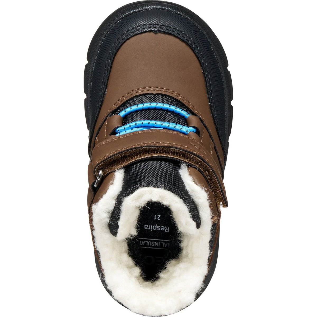 Bottines B WILLABOOM B ABX marron foncé/noir, GEOX