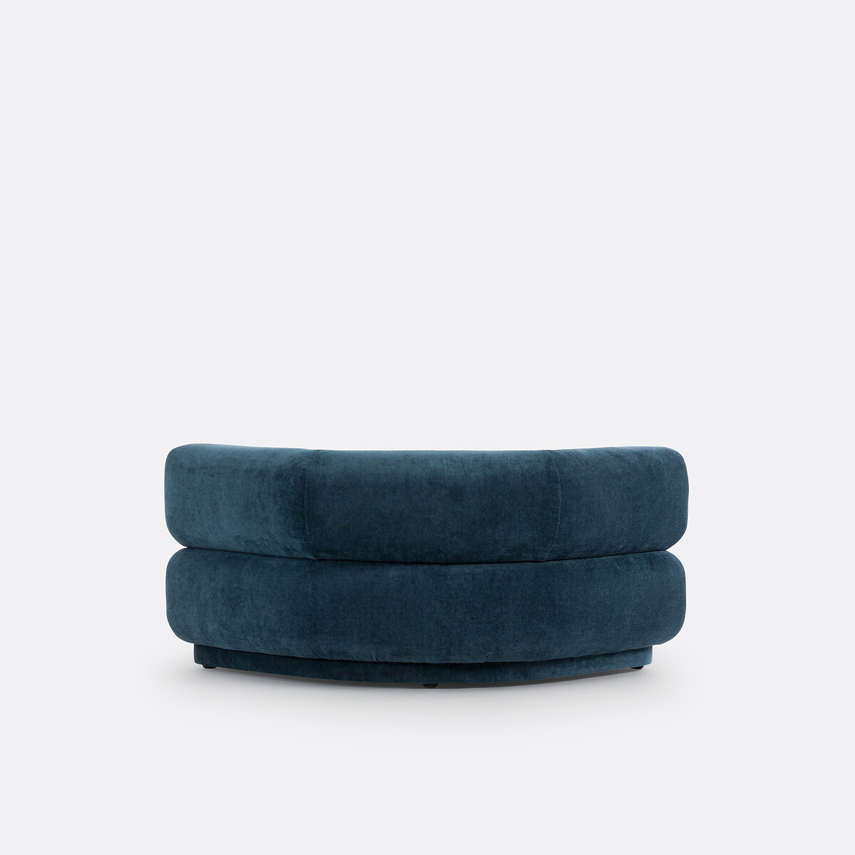 Sofá rinconero modular de terciopelo texturado, Teide azul , LA REDOUTE INTERIEURS