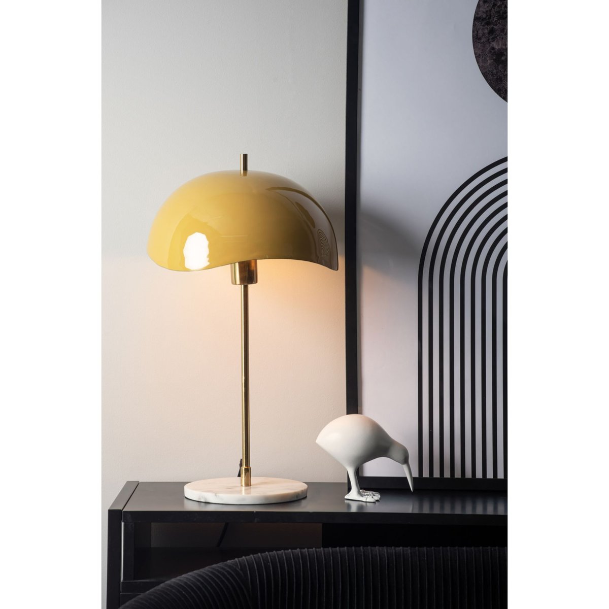 Ornement Bois BIRD blanc, PRESENT TIME