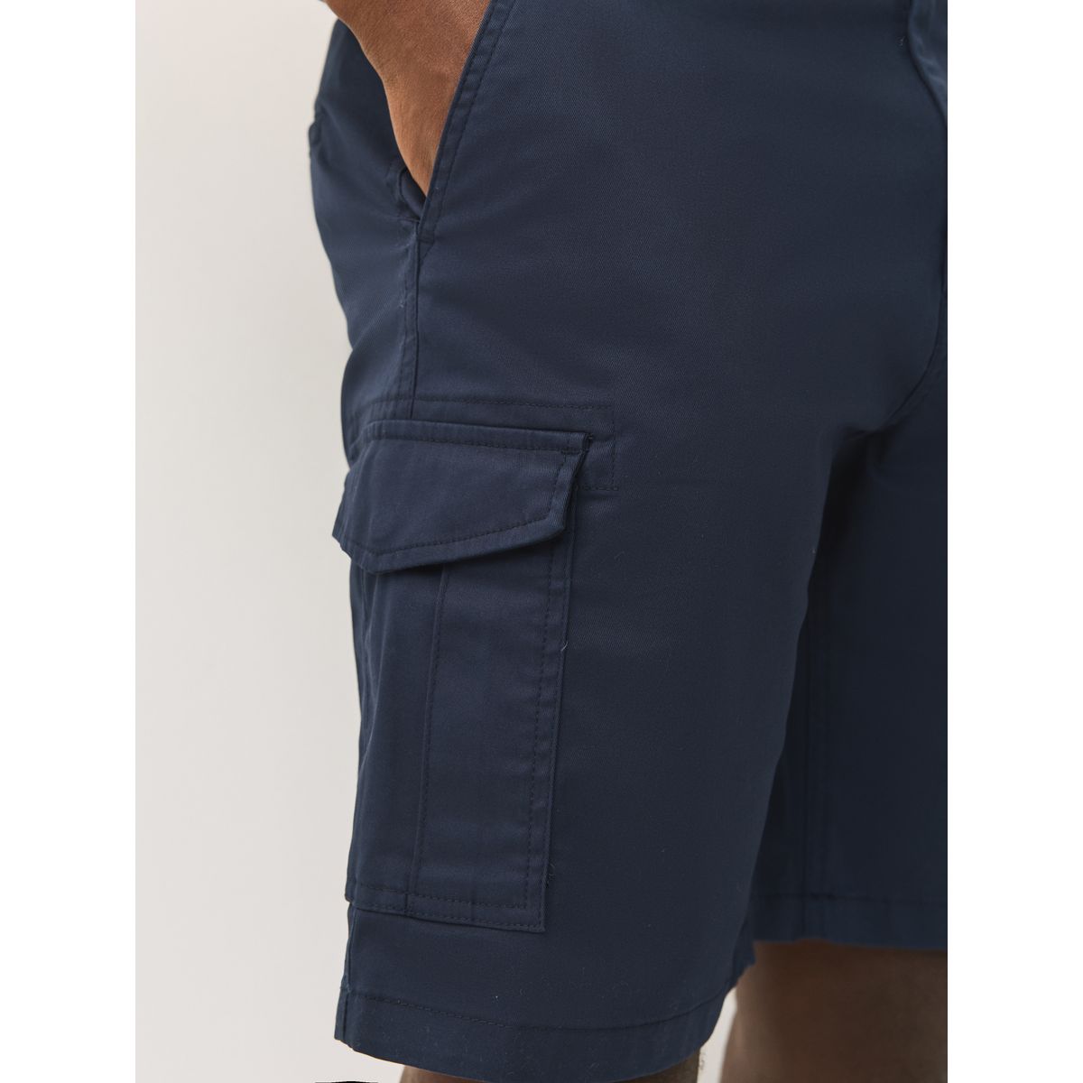 Short cargo stretch bleu encre, NEXT