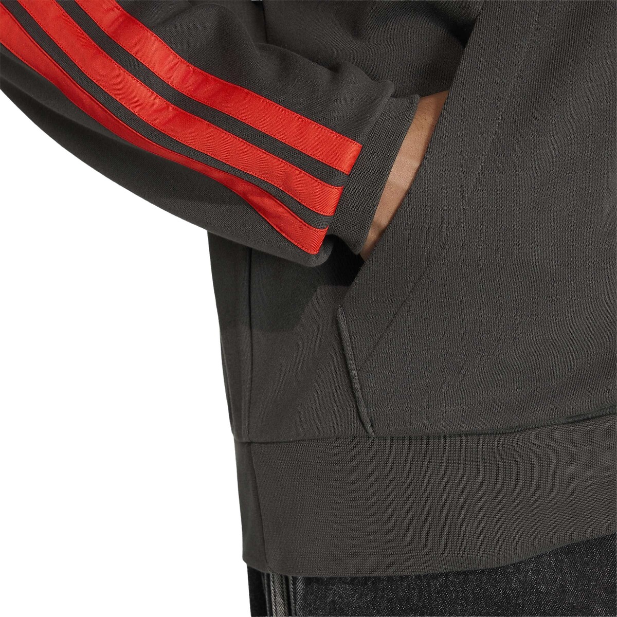 Sweat à capuche Audi F1 noir, adidas Performance